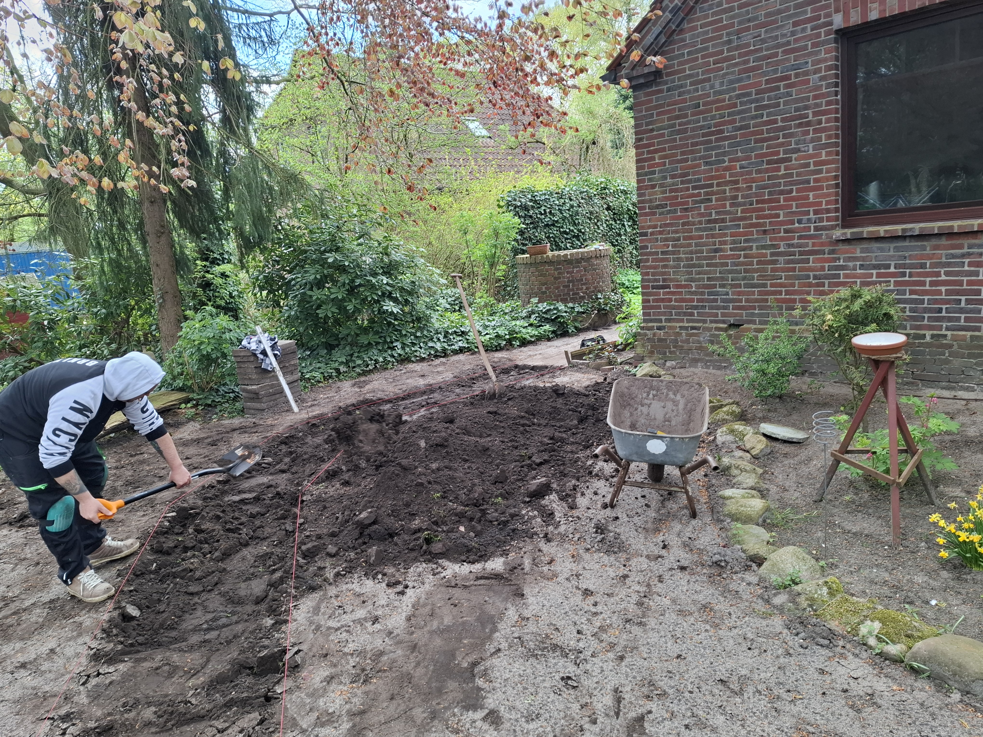 Gartenweg nach Kundenwunsch