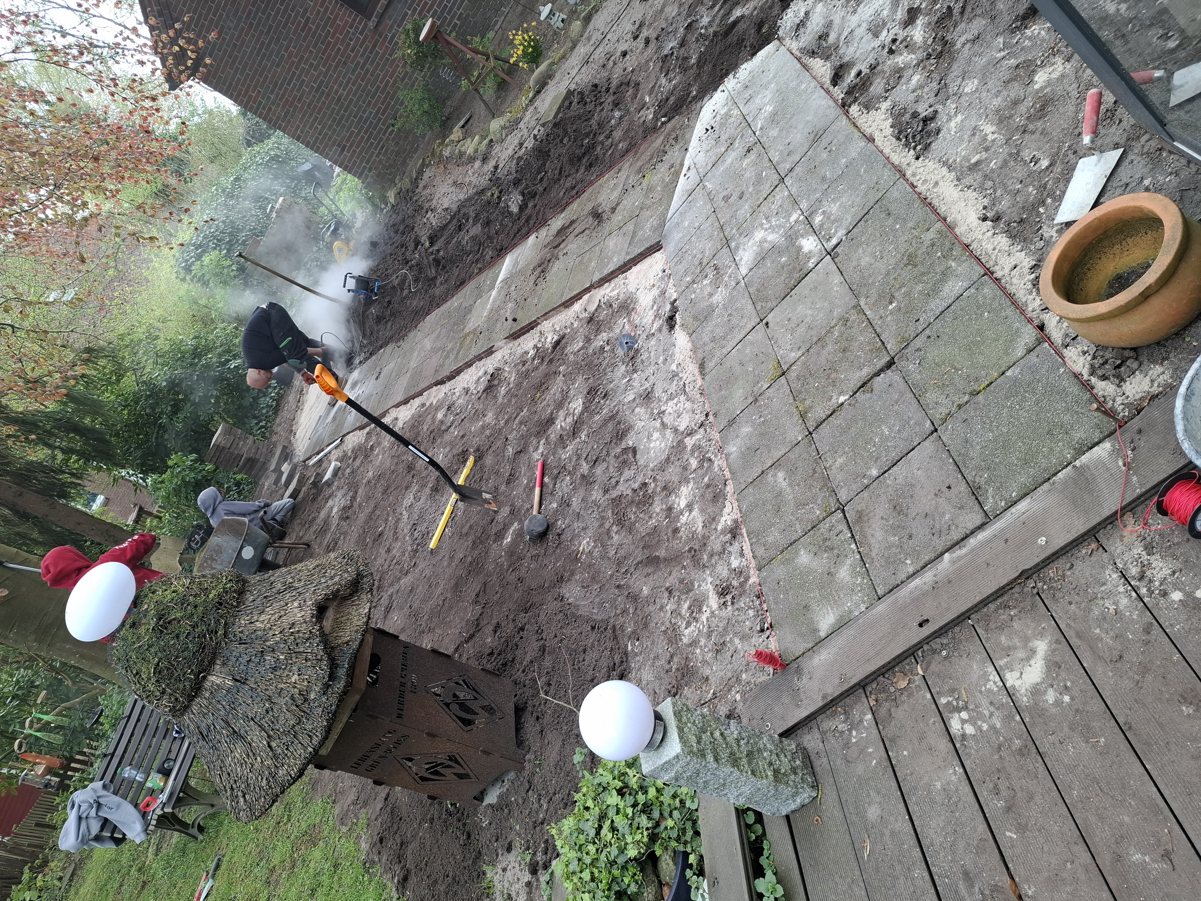 Gartenweg nach Kundenwunsch