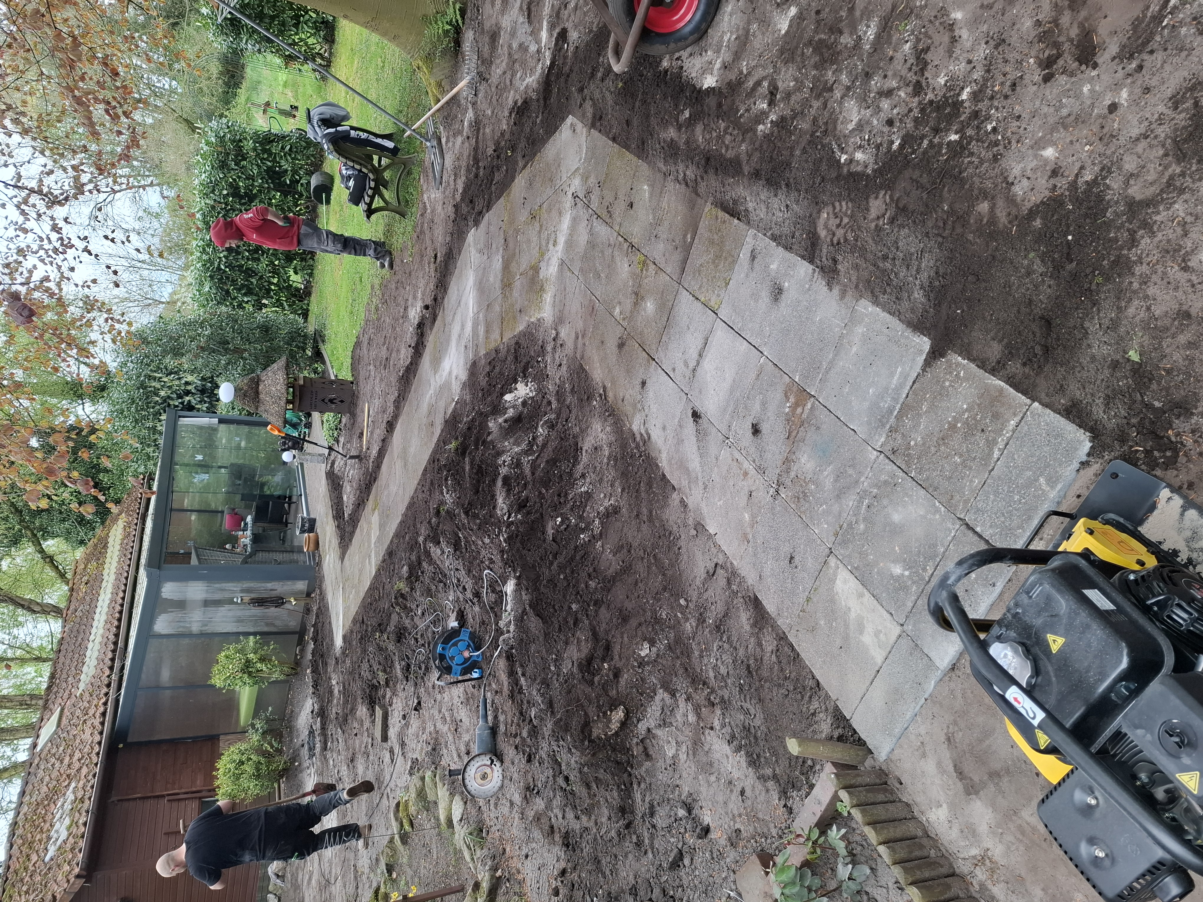 Gartenweg nach Kundenwunsch