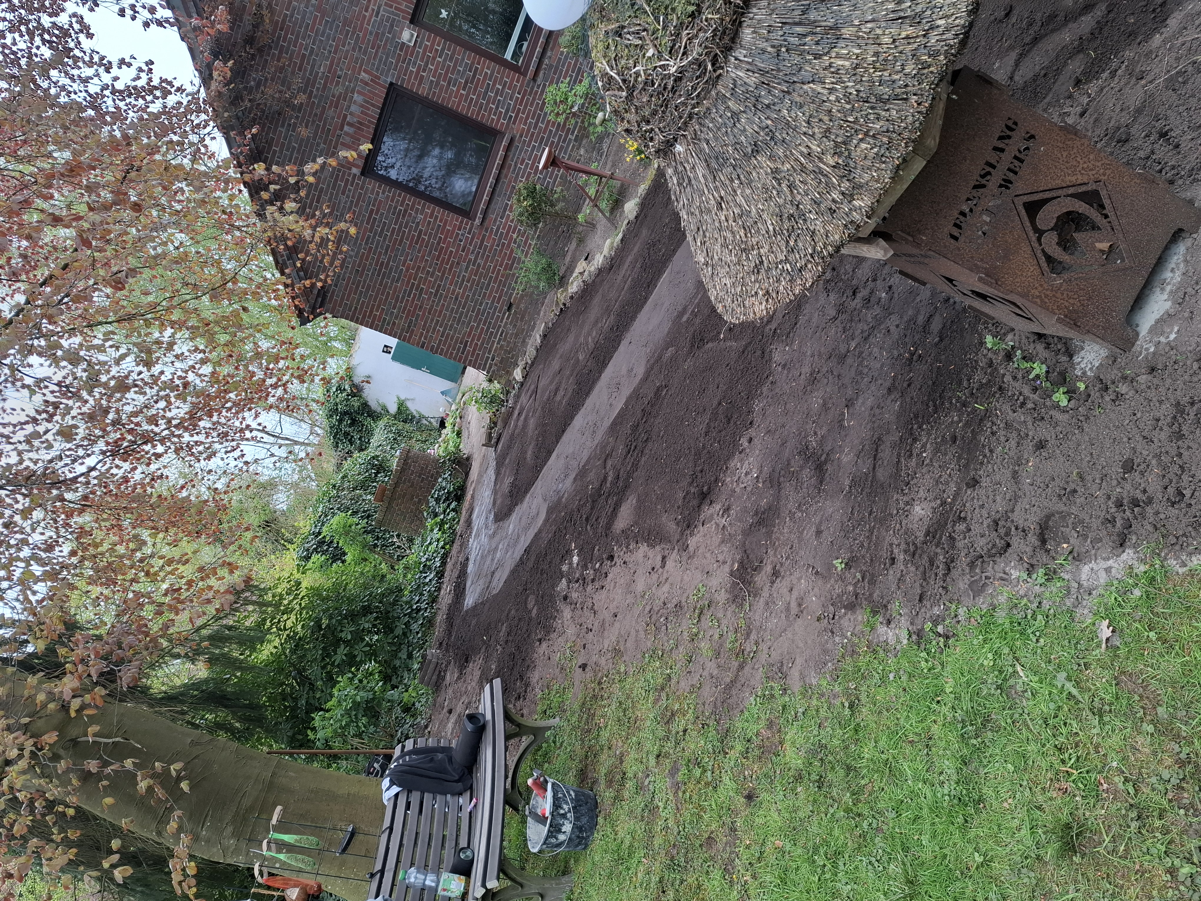 Gartenweg nach Kundenwunsch
