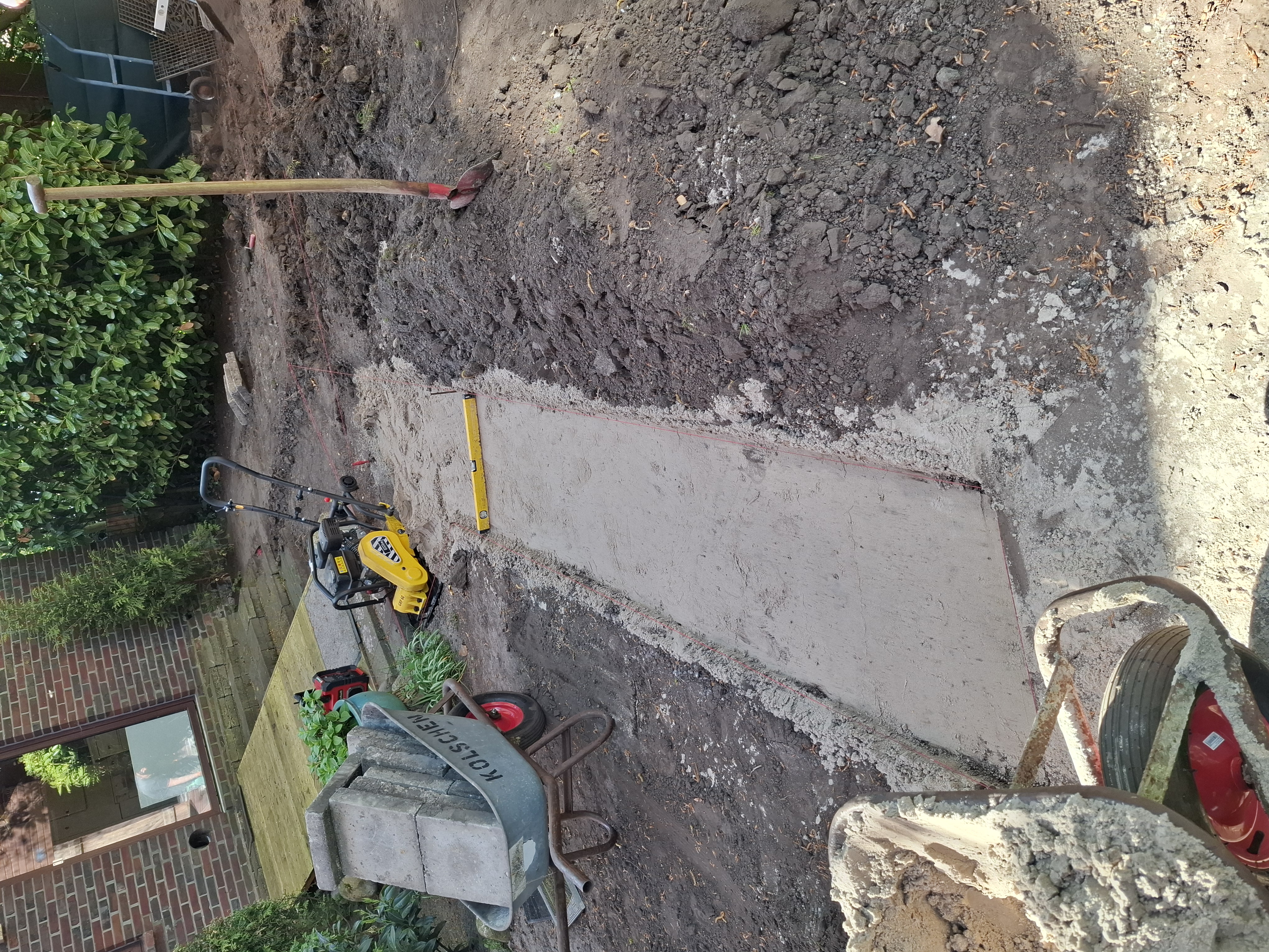 Gartenweg nach Kundenwunsch