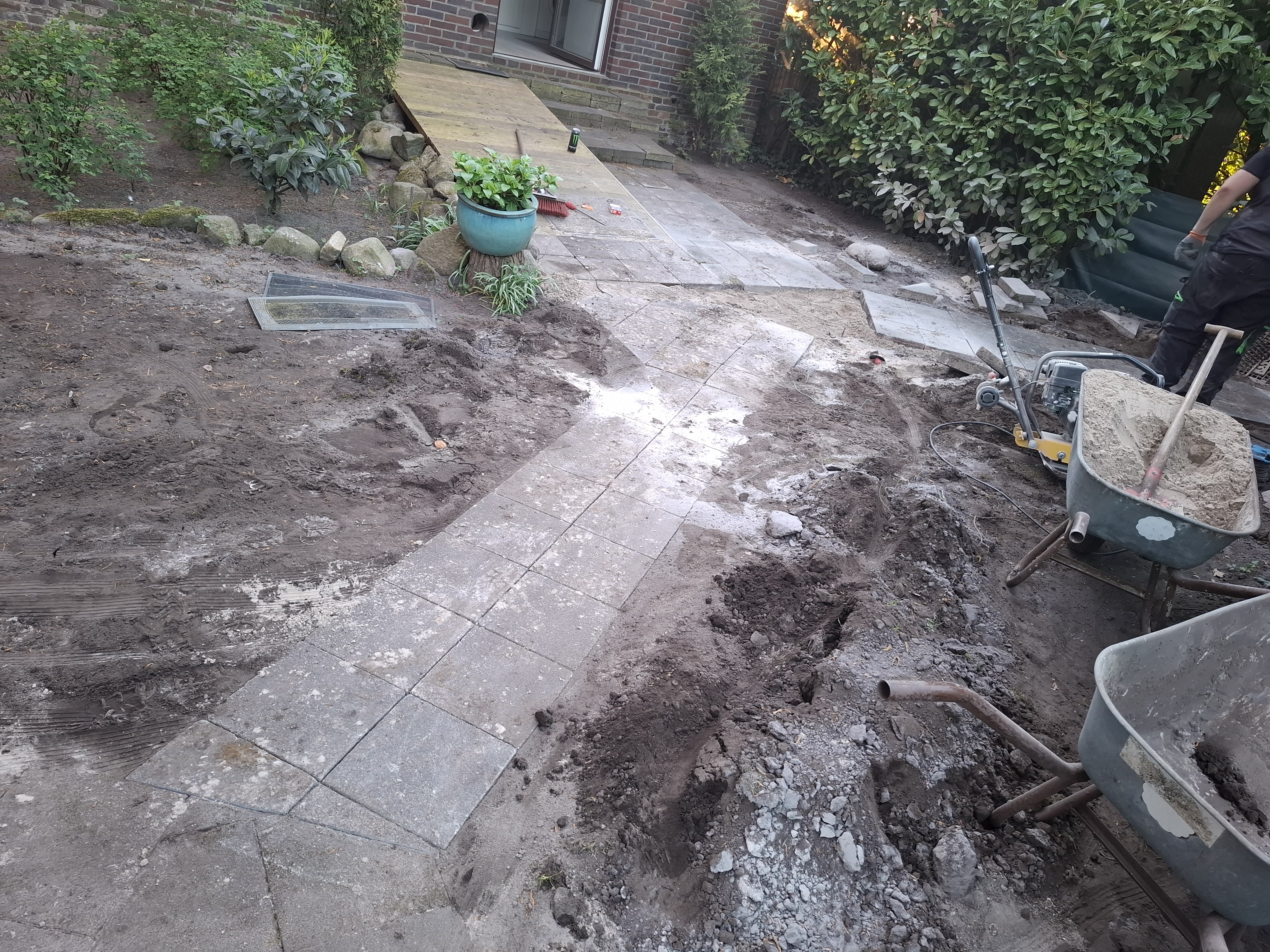 Gartenweg nach Kundenwunsch
