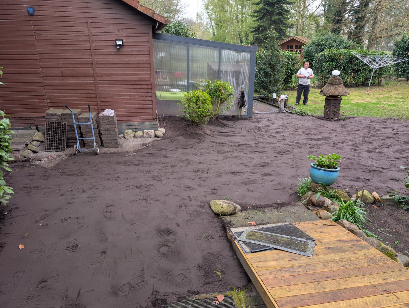 Gartenweg nach Kundenwunsch