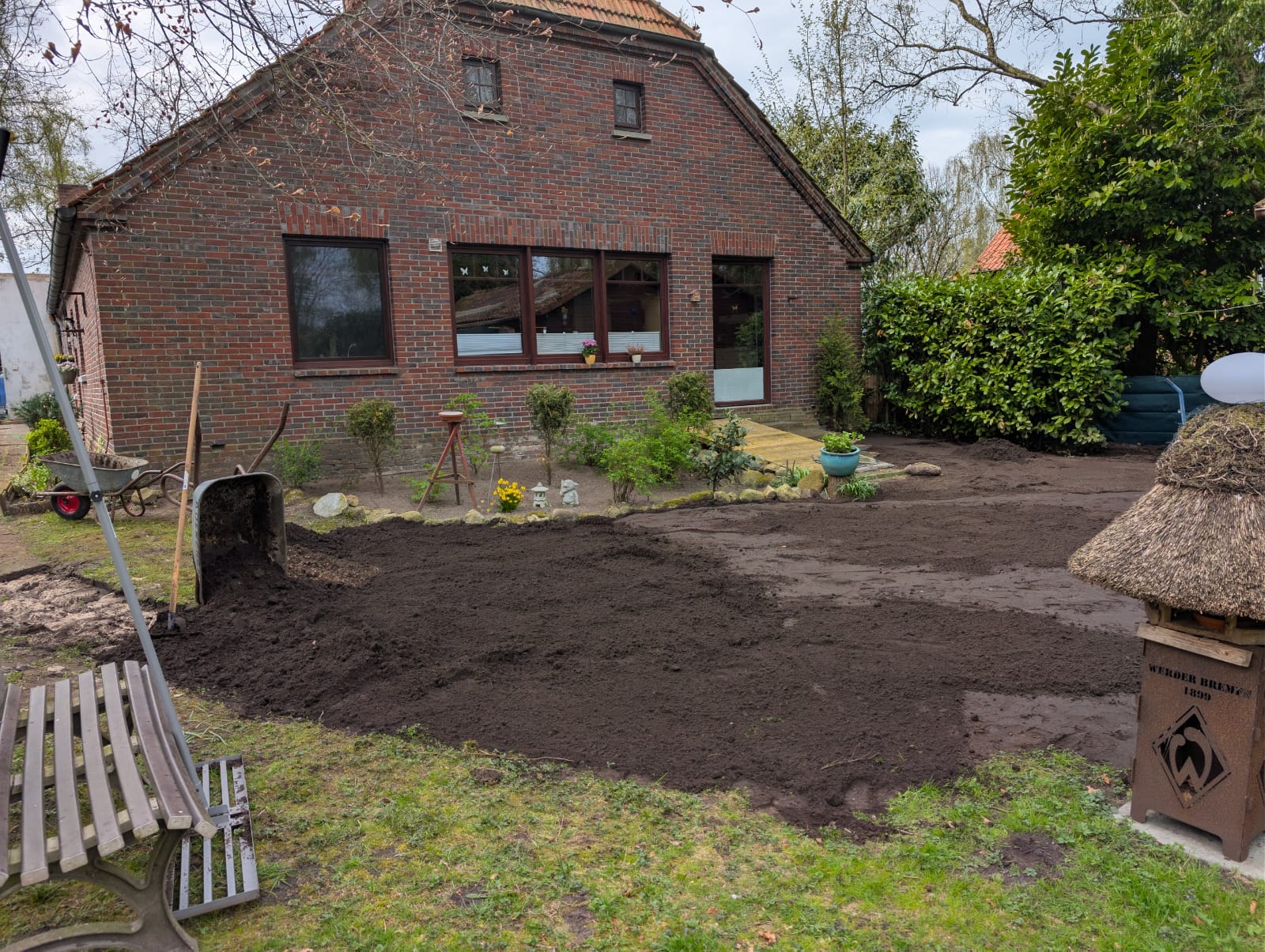 Gartenweg nach Kundenwunsch