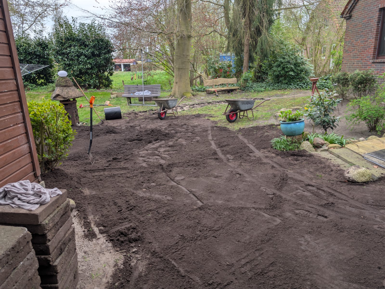 Gartenweg nach Kundenwunsch